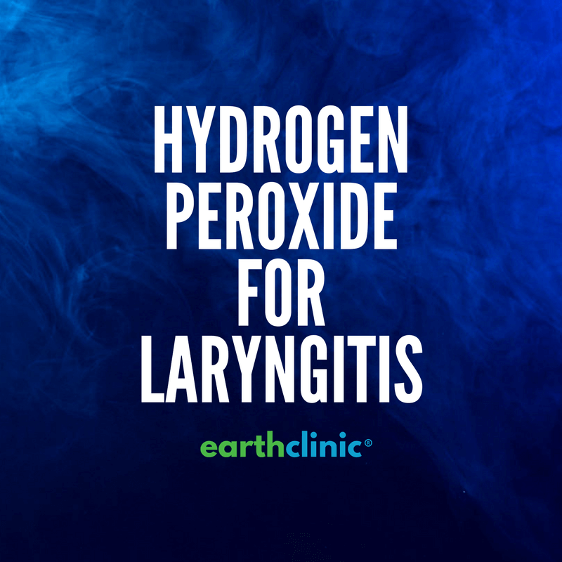 Hydrogen Peroxide for Laryngitis
