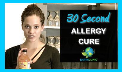 30 Second Cure for Allergies
