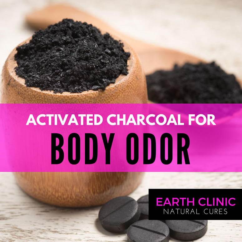 Activated Charcoal Remedy for Body Odor
