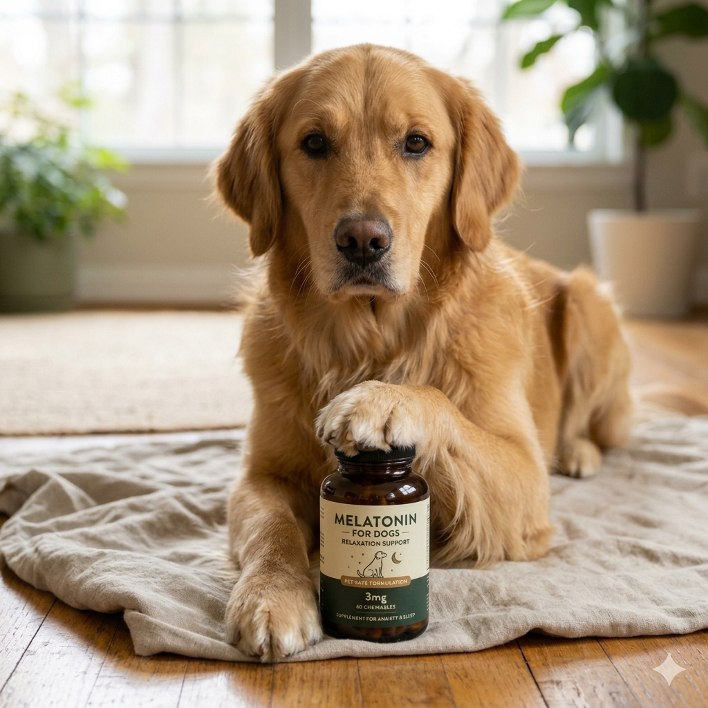 Melatonin for Dogs.
