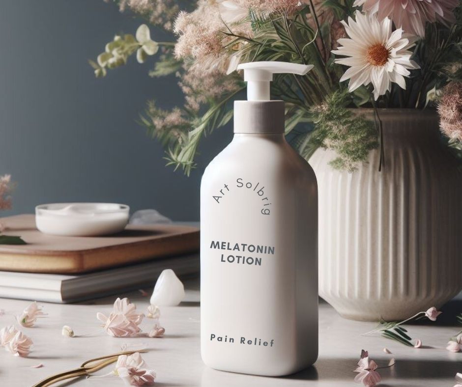 Melatonin Lotion for Pain Relief.