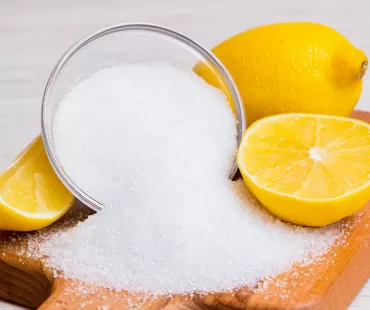 Citric acid powder health benefits - antioxidant properties, improved digestion, kidney health, and skin care.