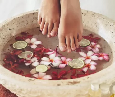 DIY Foot Soaks.